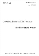 The Chorister's Prayer SA choral sheet music cover